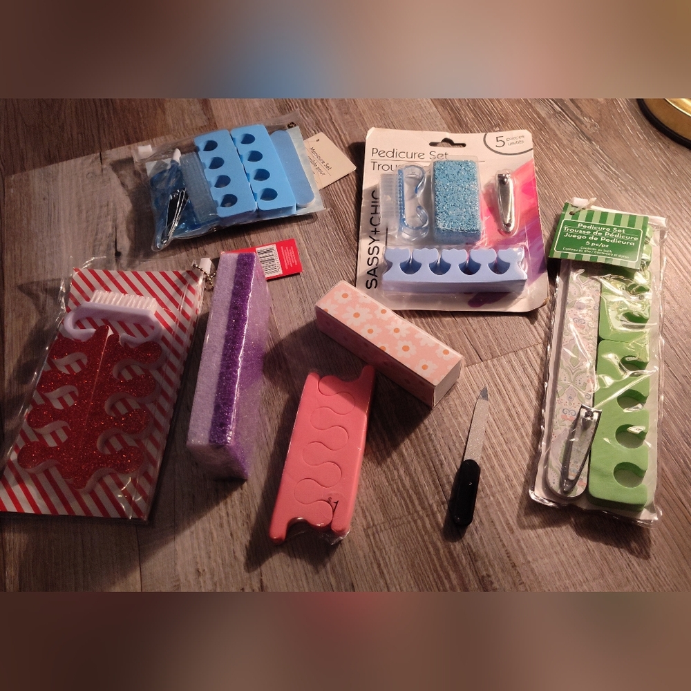 NWT! Pedicure/Foot Care Bundle (18 Items)